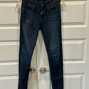 Women's Dark Blue Jeans